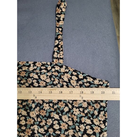 NATURAL LIFE Women's L/XL Floral Maxi Sundress Boho Cottagecore Whimsy Country - Picture 5 of 9